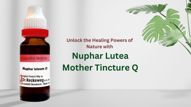 Nuphar Lutea Mother Tincture Q