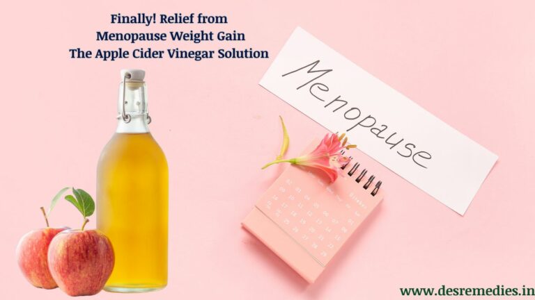 Apple Cider Vinegar for Menopause Symptoms