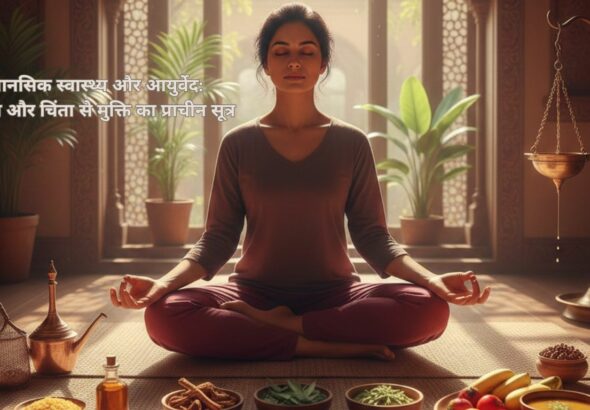 मानसिक स्वास्थ्य और आयुर्वेद: तनाव और चिंता से मुक्ति का प्राचीन सूत्र