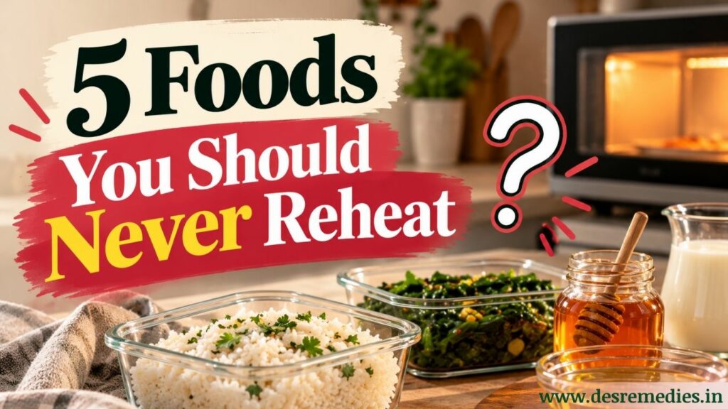 5 Foods You Should Never Reheat