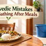 Ayurvedic Mistakes With Bathing After Meals