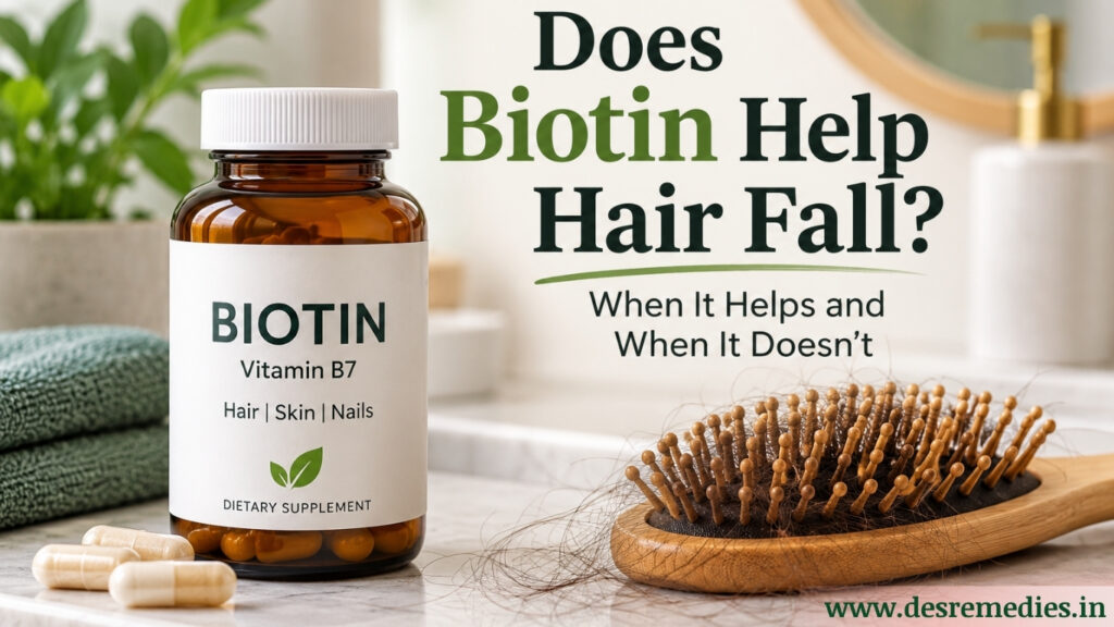 Does Biotin Help Hair Fall