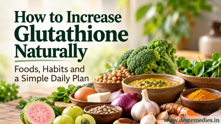 How to Increase Glutathione Naturally
