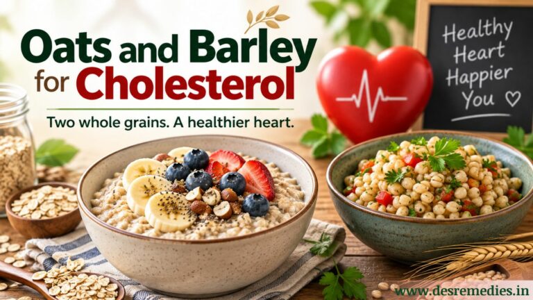 Oats and Barley for Cholesterol